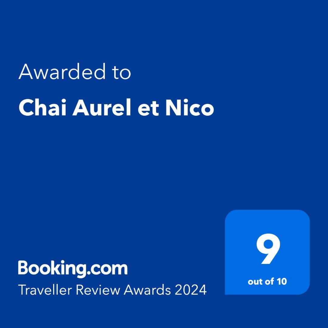 Chai Aurel Et Nico Villa Néac Esterno foto